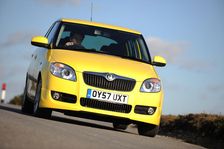 SKODA Fabia 2007. Artist: Simon Clay