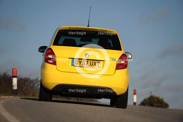 SKODA Fabia 2007. Artist: Simon Clay.