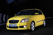 SKODA Fabia 2007. Artist: Simon Clay