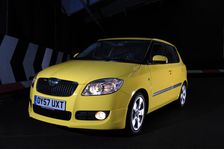 SKODA Fabia 2007. Artist: Simon Clay