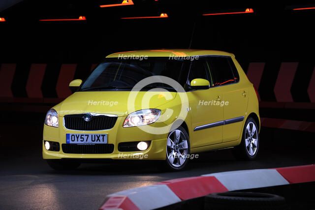 SKODA Fabia 2007. Artist: Simon Clay.