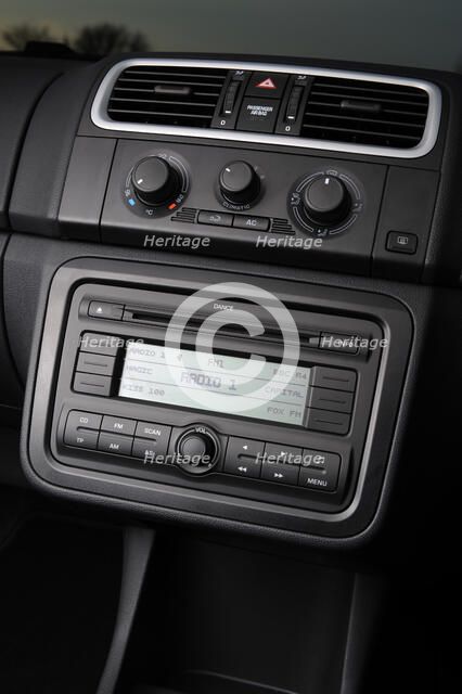 SKODA Fabia 2007. Artist: Simon Clay.