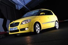 SKODA Fabia 2007. Artist: Simon Clay