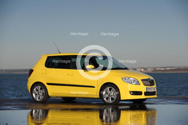 SKODA Fabia 2007. Artist: Simon Clay.