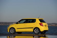 SKODA Fabia 2007. Artist: Simon Clay