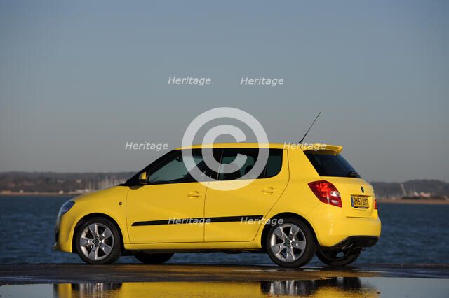 SKODA Fabia 2007. Artist: Simon Clay.
