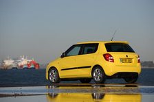 SKODA Fabia 2007. Artist: Simon Clay