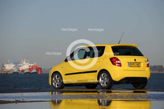 SKODA Fabia 2007. Artist: Simon Clay.