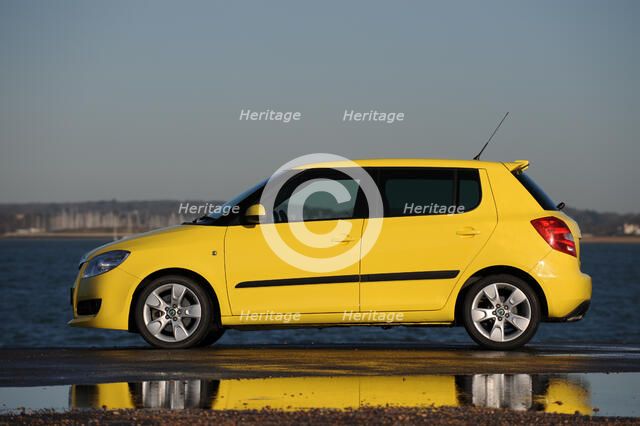 SKODA Fabia 2007. Artist: Simon Clay.