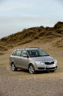 Skoda Fabia Estate 2007. Artist: Simon Clay