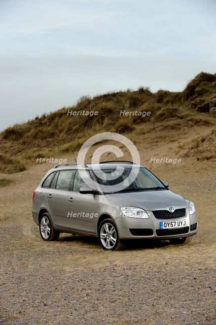 Skoda Fabia Estate 2007. Artist: Simon Clay.