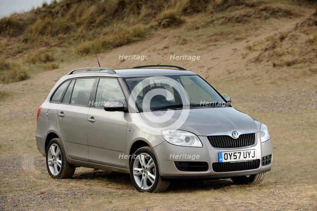Skoda Fabia Estate 2007. Artist: Simon Clay.