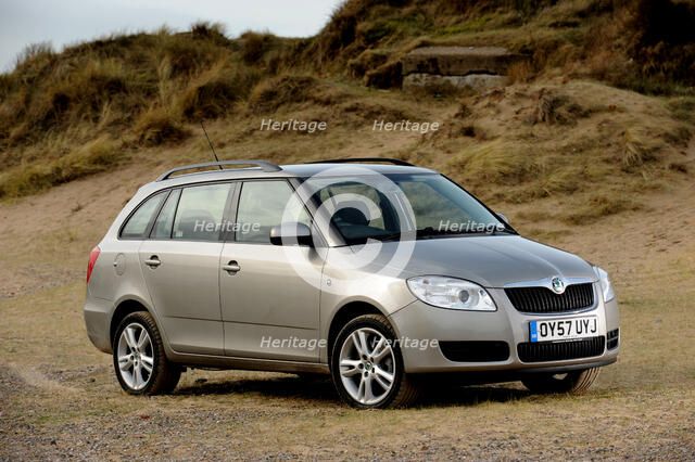 Skoda Fabia Estate 2007. Artist: Simon Clay.