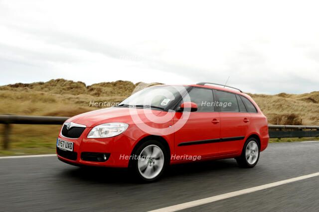 Skoda Fabia Estate 2007. Artist: Simon Clay.