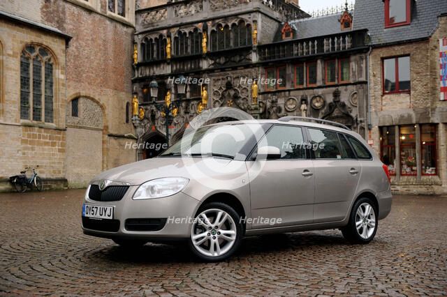Skoda Fabia Estate 2007. Artist: Simon Clay.