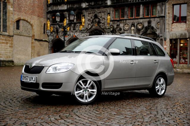Skoda Fabia Estate 2007. Artist: Simon Clay.