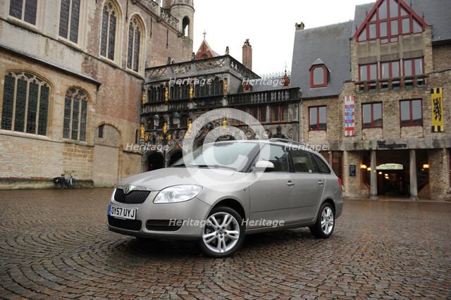 Skoda Fabia Estate 2007. Artist: Simon Clay.