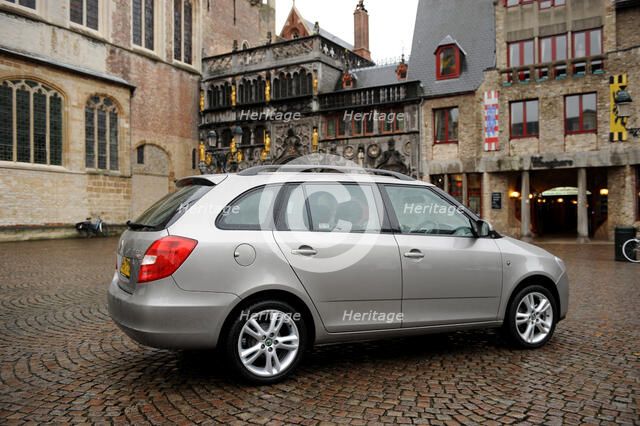 Skoda Fabia Estate 2007. Artist: Simon Clay.