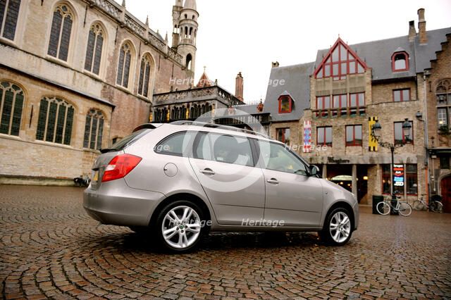 Skoda Fabia Estate 2007. Artist: Simon Clay.