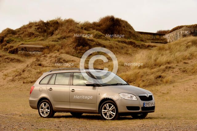 Skoda Fabia Estate 2007. Artist: Simon Clay.