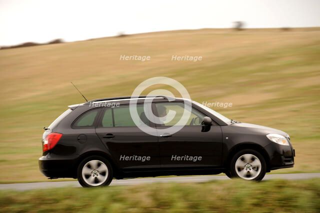 Skoda Fabia Estate 2007. Artist: Simon Clay.
