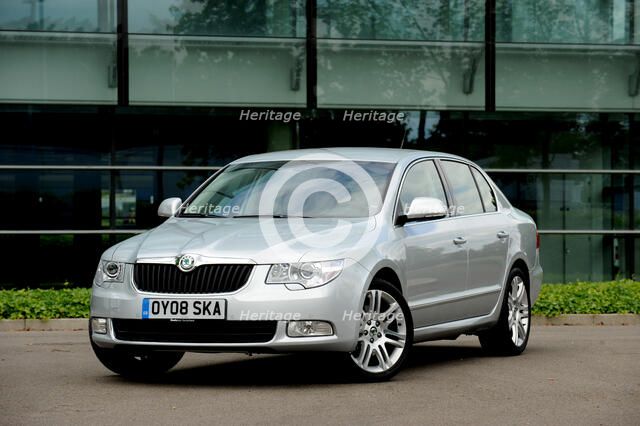 Skoda SUPERB 2008. Artist: Simon Clay.
