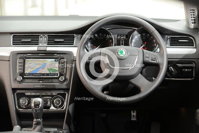 Skoda SUPERB 2008. Artist: Simon Clay.