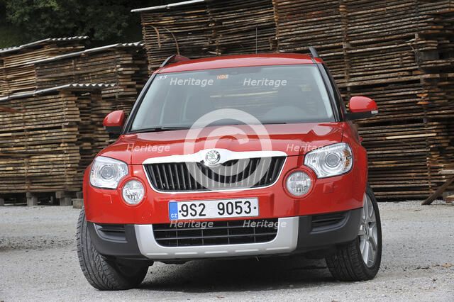Skoda Yeti 2009. Artist: Simon Clay.