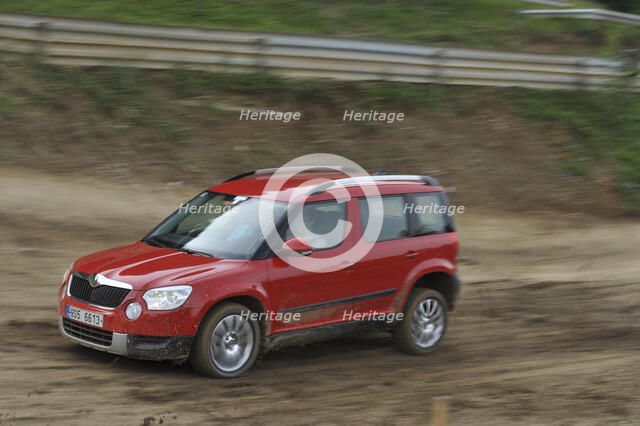 Skoda Yeti 2009. Artist: Simon Clay.