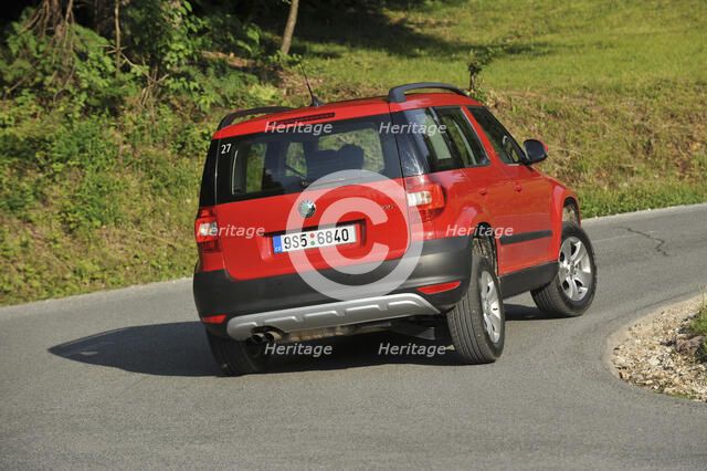 Skoda Yeti 2009. Artist: Simon Clay.