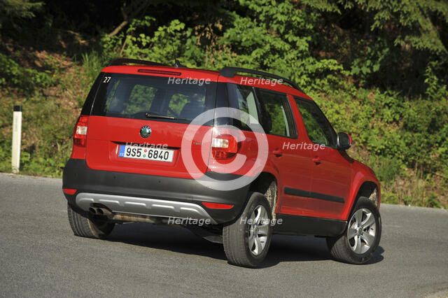 Skoda Yeti 2009. Artist: Simon Clay.