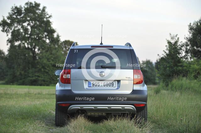 Skoda Yeti 2009. Artist: Simon Clay.