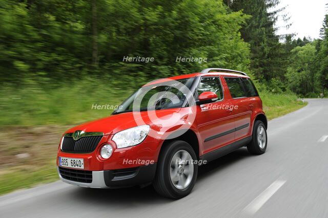 Skoda Yeti 2009. Artist: Simon Clay.