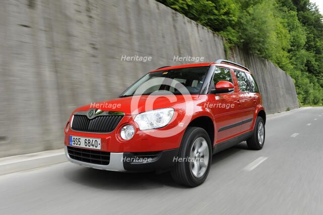 Skoda Yeti 2009. Artist: Simon Clay.
