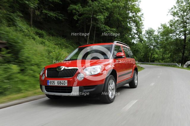 Skoda Yeti 2009. Artist: Simon Clay.