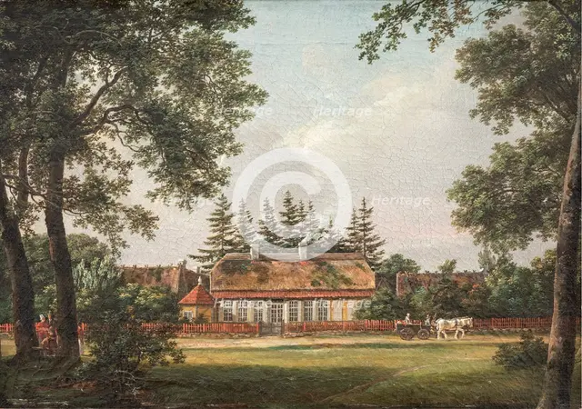 "Skovlyst". A forester's house, Hillerød, 1812-1813. Creator: Johan Christian Dahl.
