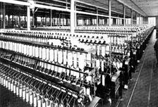 Slubbing and roving machinery, 1909. Creator: Unknown