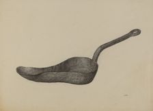 Slut Lamp, c. 1941. Creator: Jacob Lipkin