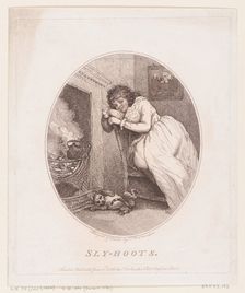 Sly-boots, June 5, 1786., June 5, 1786. Creator: Thomas Rowlandson