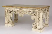 Slab or Side Table, England, c. 1735. Creator: Unknown