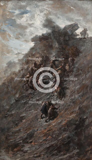 Slag heap. Artist: Douard, Cécile (1866-1941)