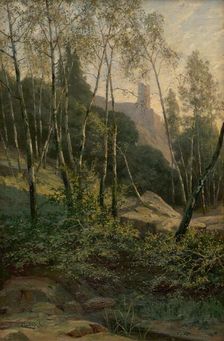 Slanec Castle, 1893. Creator: Ludovit Cordak