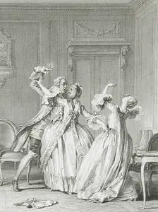 Slap in the Face, 1774. Creator: Noel Le Mire