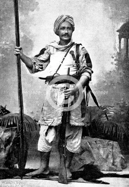 Slatin Bey, who escaped from Darfur, in the Soudan, 1895. Creator: Heyman.