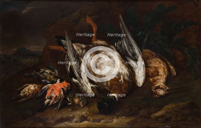 Slaughtered Birds, between 1663-1722. Creator: Bernaert de Bridt.