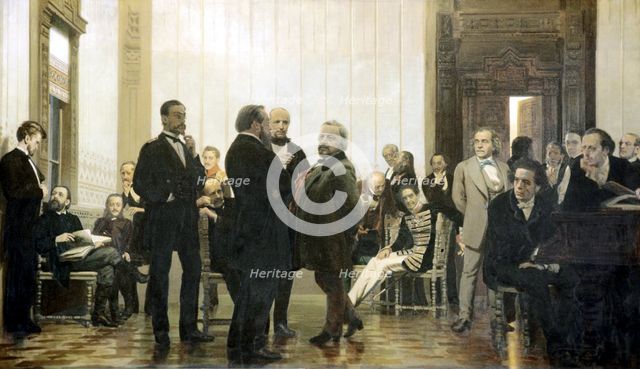Slavonic composers', 1871-1872.