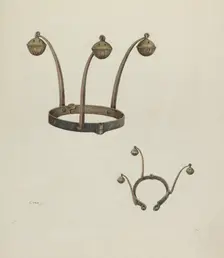 Slave Collar, c. 1937. Creator: Al Curry