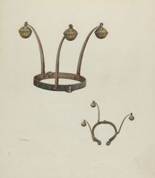 Slave Collar, c. 1937. Creator: Al Curry