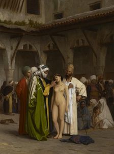 Slave Market, 1866. Creator: Jean-Leon Gerome