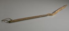 Slave whip owned by British abolitionist Charles James Fox, late 18th century. Creator: Unknown
